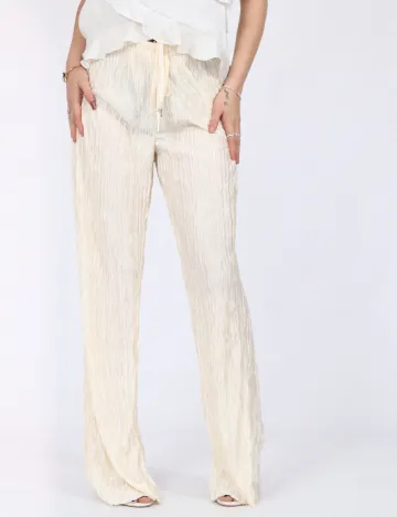Pantaloni Vero Moda, crem