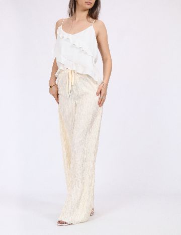 Pantaloni Vero Moda, crem