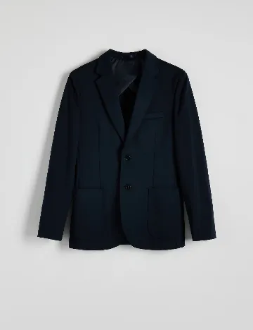 Sacou Reserved, bleumarin inchis