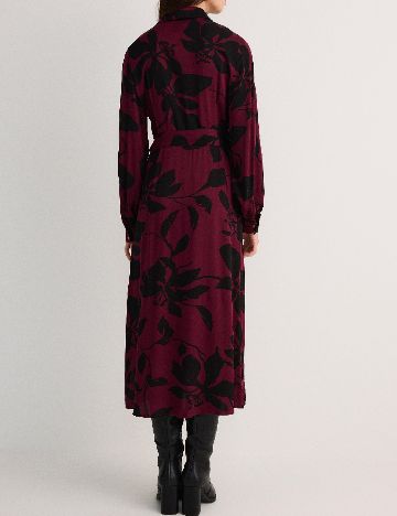 Rochie lunga Reserved, visiniu
