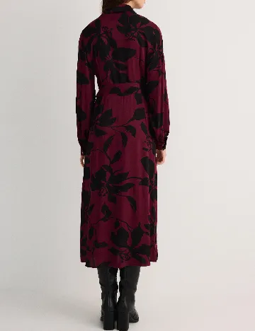 Rochie lunga Reserved, visiniu