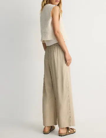 Pantaloni Reserved, bej