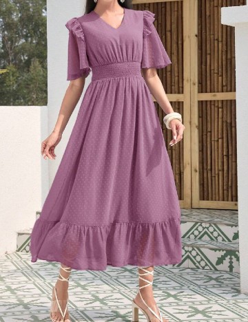 Rochie medie SHEIN, mov