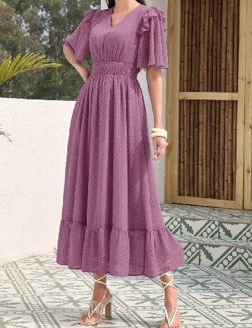 Rochie medie SHEIN, mov