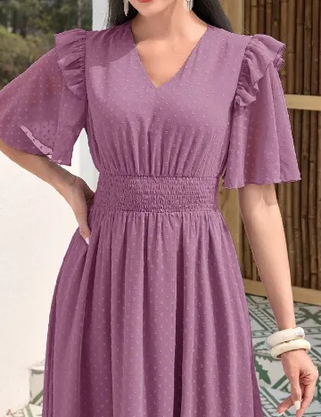 Rochie medie SHEIN, mov