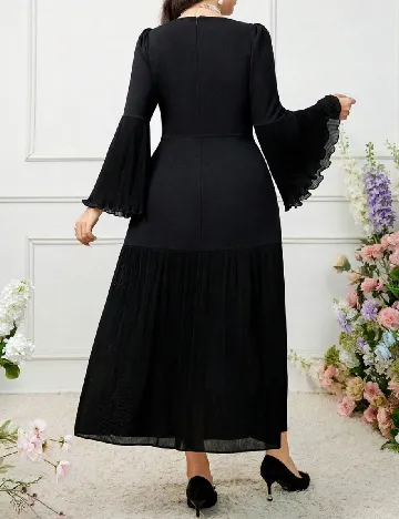 Rochie lunga SHEIN CURVE, negru