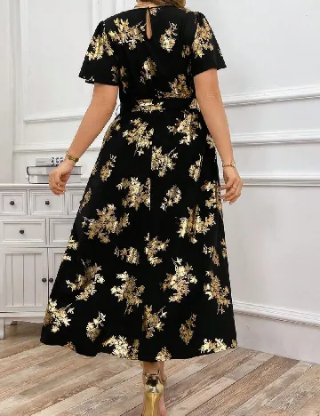 Rochie medie SHEIN CURVE, negru