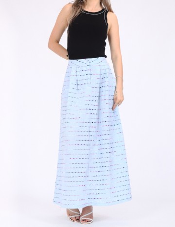 Fusta Vero Moda, albastru