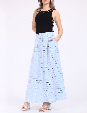 Fusta Vero Moda, albastru