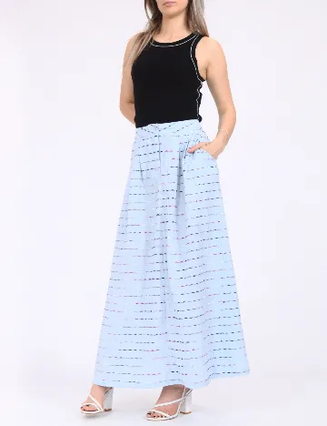 Fusta Vero Moda, albastru