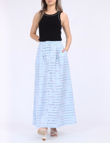 Fusta Vero Moda, albastru