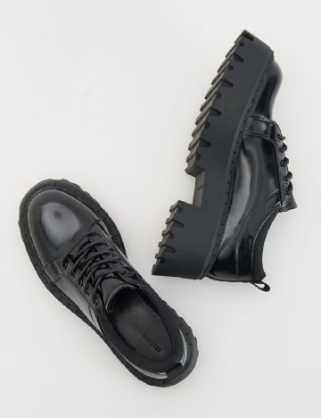 Pantofi Reserved, negru
