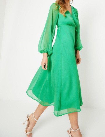 Rochie medie Coast, verde