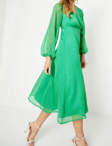 Rochie medie Coast, verde