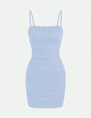 Rochie scurta SHEIN, albastru