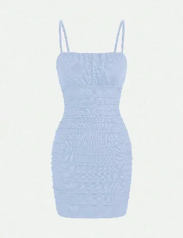 Rochie scurta SHEIN, albastru