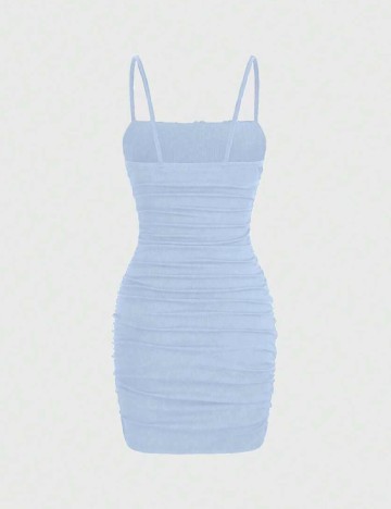 Rochie scurta SHEIN, albastru