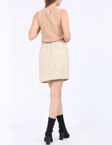 Fusta Vero Moda, bej