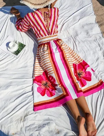 Rochie medie SHEIN, mix culori