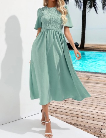 Rochie medie SHEIN, verde