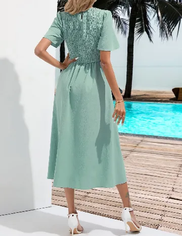 Rochie medie SHEIN, verde