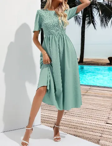 Rochie medie SHEIN, verde