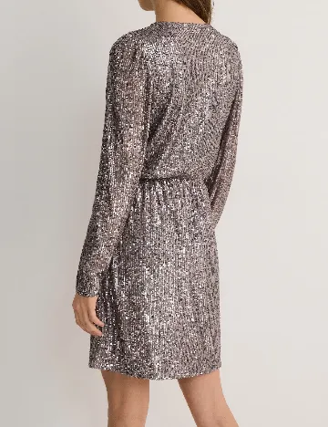 Rochie scurta Reserved, gri