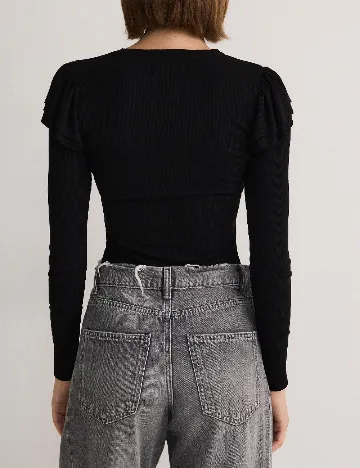 Bluza Reserved, negru