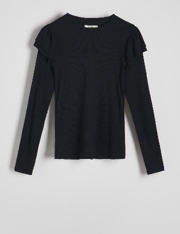 Bluza Reserved, negru