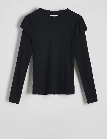 Bluza Reserved, negru