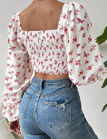 Top SHEIN, alb