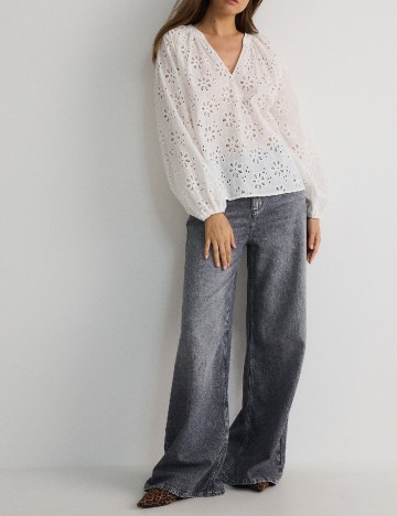 Bluza Reserved, alb