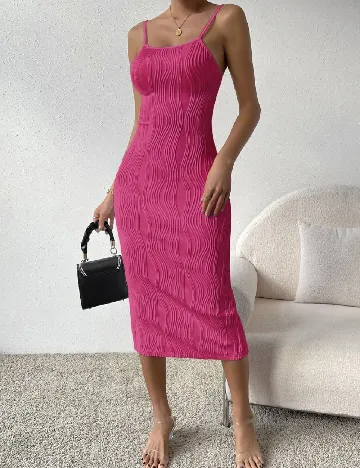 Rochie medie SHEIN, roz
