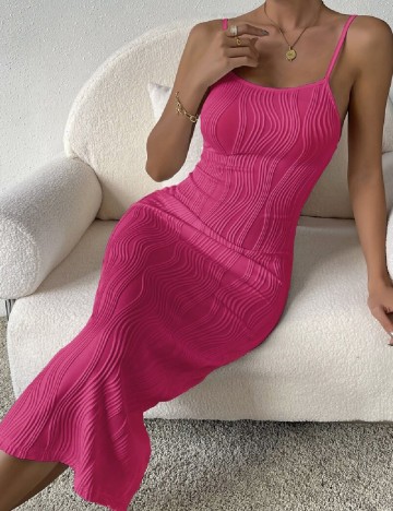 Rochie medie SHEIN, roz