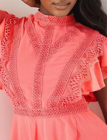 Rochie medie Coast, corai