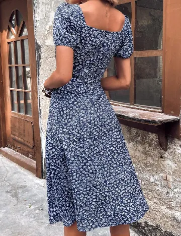 Rochie medie SHEIN, bleumarin