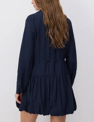 Rochie scurta Reserved, bleumarin inchis
