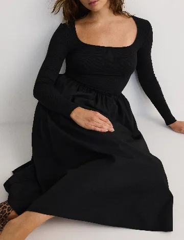 Rochie medie Reserved, negru