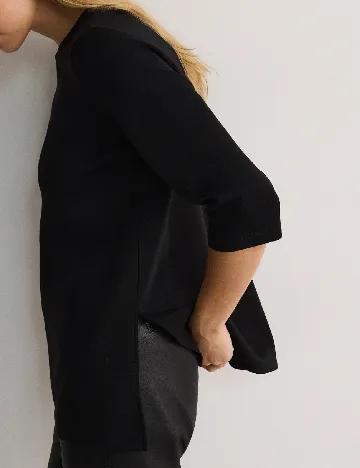 Tricou Reserved, negru