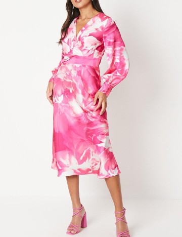 Rochie medie Coast, roz