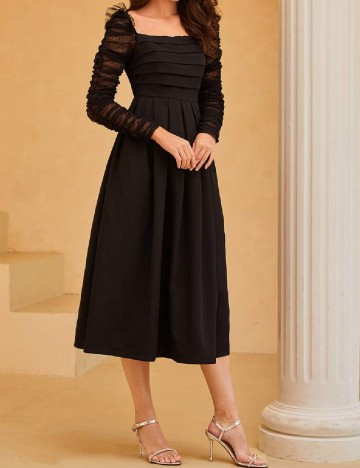 Rochie medie SHEIN, negru