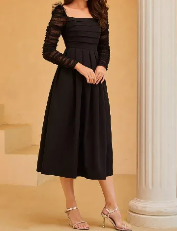 Rochie medie SHEIN, negru