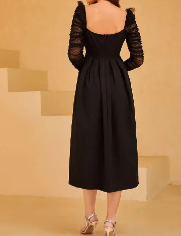 Rochie medie SHEIN, negru