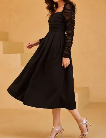 Rochie medie SHEIN, negru