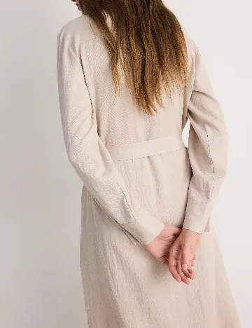 Rochie medie Reserved, crem