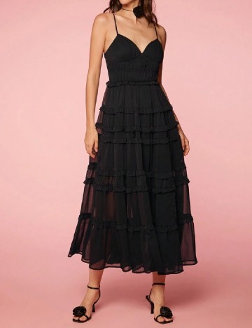 Rochie medie SHEIN, negru