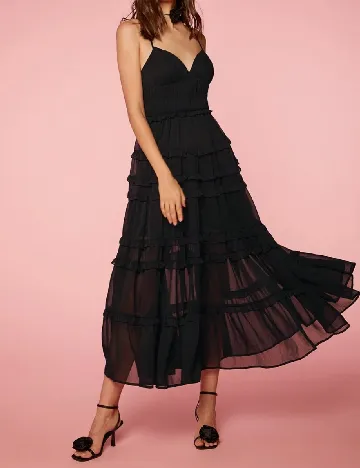 Rochie medie SHEIN, negru