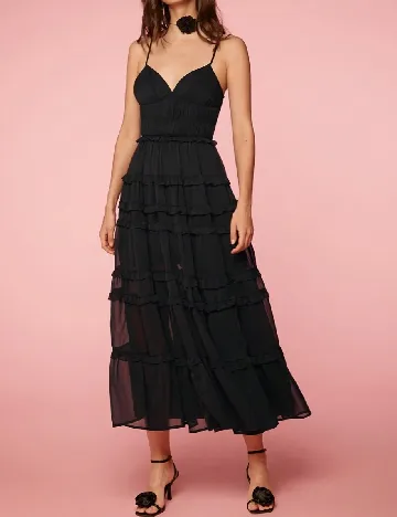 Rochie medie SHEIN, negru