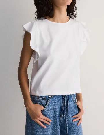 Bluza Reserved, alb