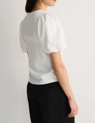 Tricou Reserved, alb